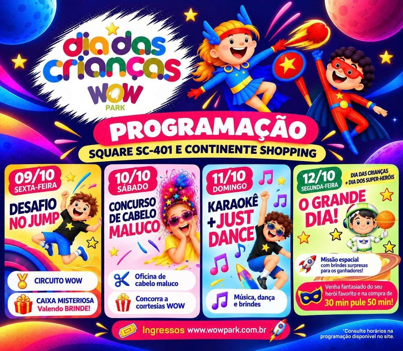 O Grande Dia no WOW Park